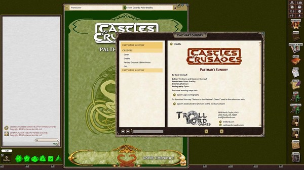 Скриншот из Fantasy Grounds - Castles & Crusades Adventure Pack Volume 1 (C&C)