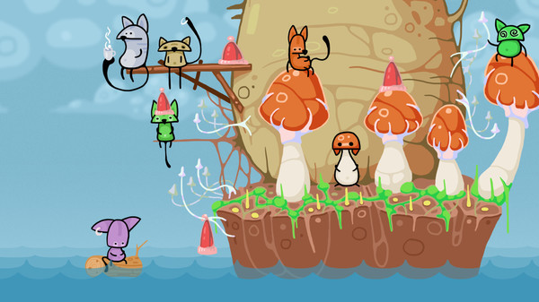 Скриншот из Mushroom Cats