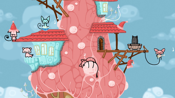 Скриншот из Mushroom Cats