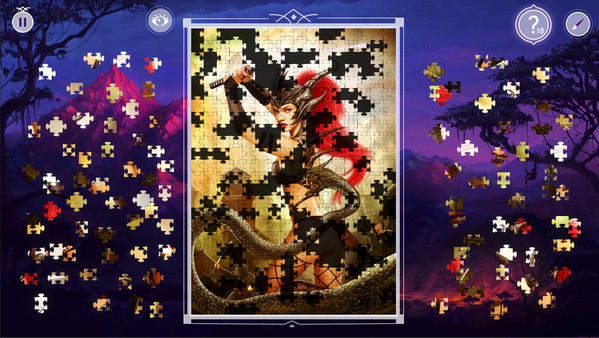 Dark Fantasy 2: Jigsaw Puzzle game for Linux 1
