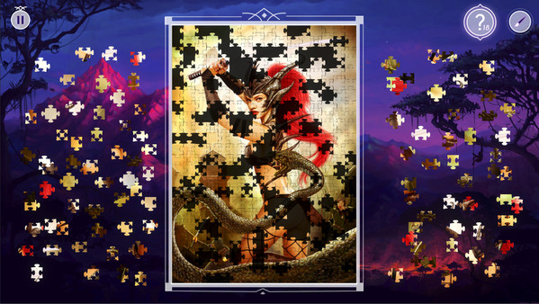 Скриншот из Dark Fantasy 2: Jigsaw Puzzle
