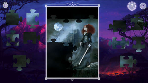 Скриншот из Dark Fantasy 2: Jigsaw Puzzle