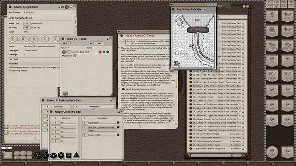 Скриншот из Fantasy Grounds - Fifth Edition Fantasy #2 – The Fey Sisters' Fate (5E)