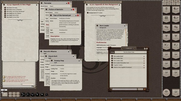 Скриншот из Fantasy Grounds - Fifth Edition Fantasy #2 – The Fey Sisters' Fate (5E)