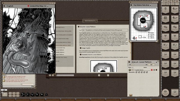 Скриншот из Fantasy Grounds - Fifth Edition Fantasy #2 – The Fey Sisters' Fate (5E)