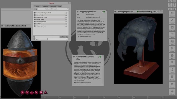 Скриншот из Fantasy Grounds - Masters and Minions (5E)