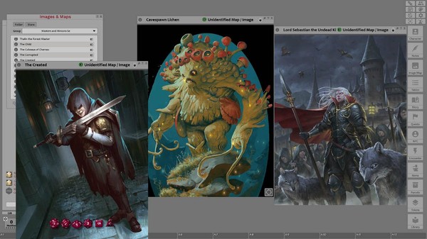 Скриншот из Fantasy Grounds - Masters and Minions (5E)