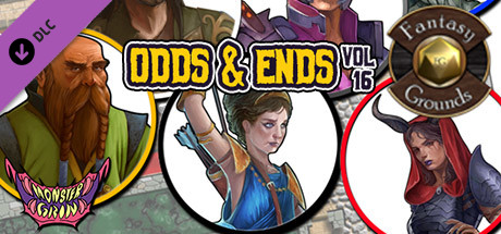 Fantasy Grounds - Odds & Ends, Volume 16 (Token Pack)