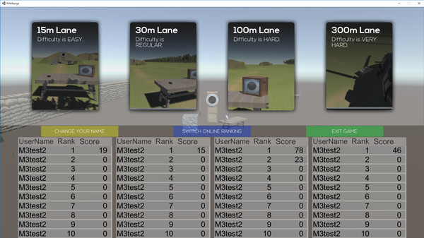 RifleRange for linux