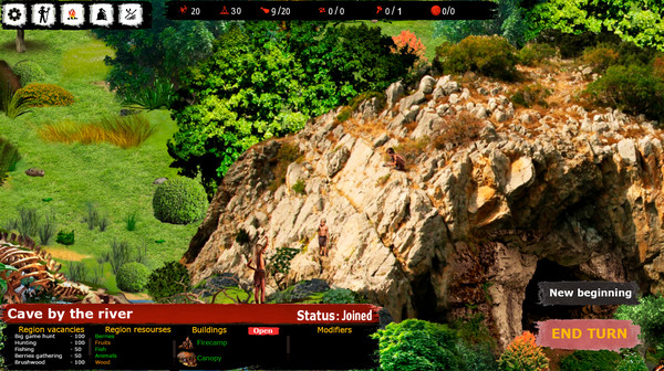 In the beginning for linux