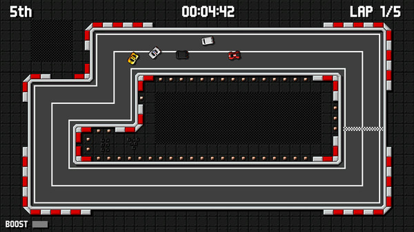 Retro Pixel Racers game for Linux 1