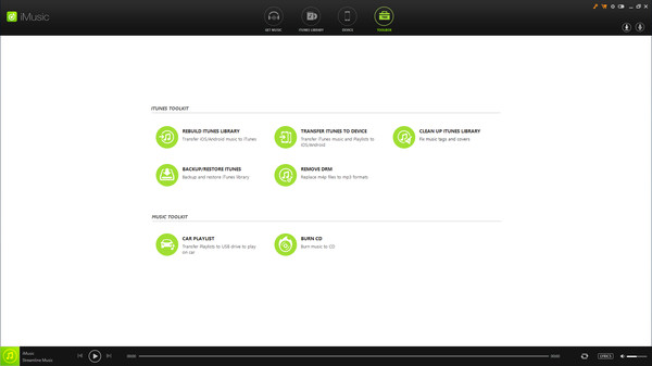 Aimersoft iMusic game for Linux 1