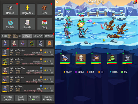 Скриншот из Idle Guardians