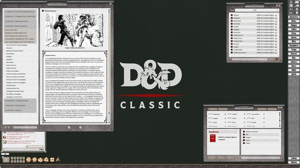 Скриншот из Fantasy Grounds - D&D Classics: Complete Fighter's Handbook