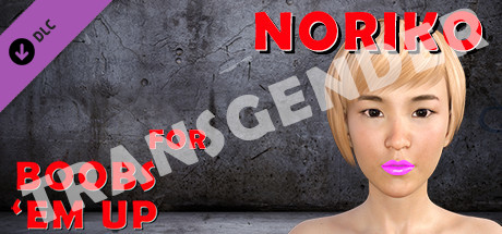 Transgender Noriko for Boobs 'em up cover art