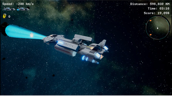 Transcender Starship game for Linux 1