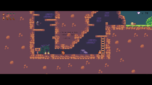 Fox and Bunny game for Linux 1