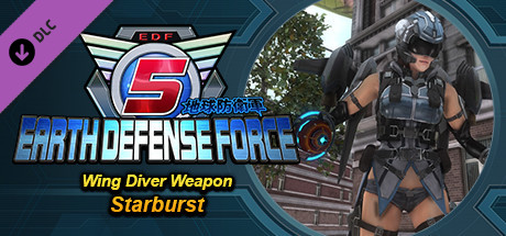 EARTH DEFENSE FORCE 5 - Wing Diver Weapon Starburst cover art