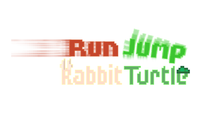 Run Jump Rabbit Turtle Logo
