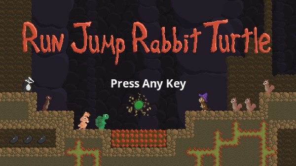 Скриншот из Run Jump Rabbit Turtle