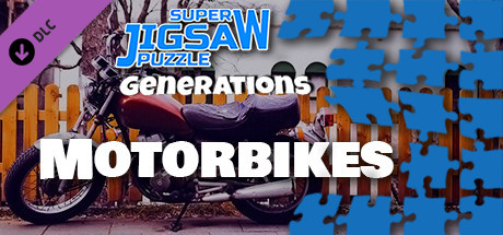 Super Jigsaw Puzzle: Generations - Motorbikes Puzzles cover art