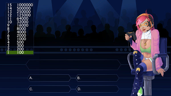 Who wants to strip this babe? Hentai Streamer Girl game for Linux 1