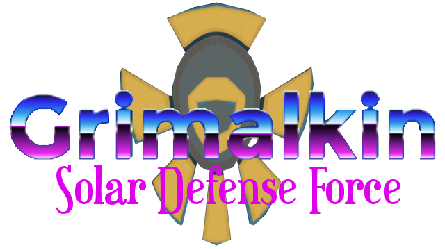 Grimalkin: Solar Defense Force Logo