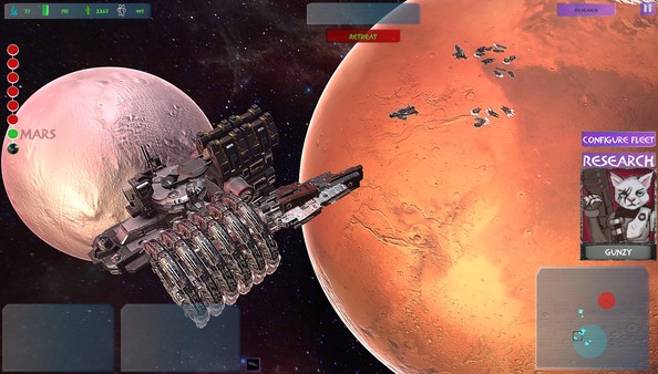 Скриншот из Grimalkin: Solar Defense Force