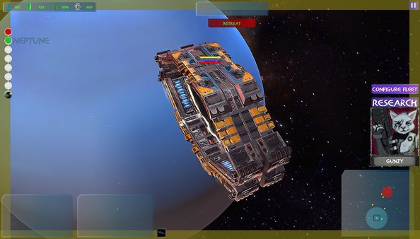 Скриншот из Grimalkin: Solar Defense Force