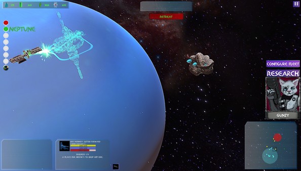 Скриншот из Grimalkin: Solar Defense Force