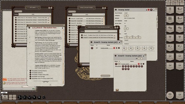 Скриншот из Fantasy Grounds - Dungeon Crawl Classics #66.5: Doom of the Savage Kings (DCC)