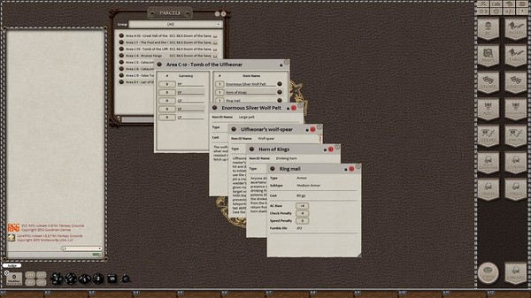 Скриншот из Fantasy Grounds - Dungeon Crawl Classics #66.5: Doom of the Savage Kings (DCC)
