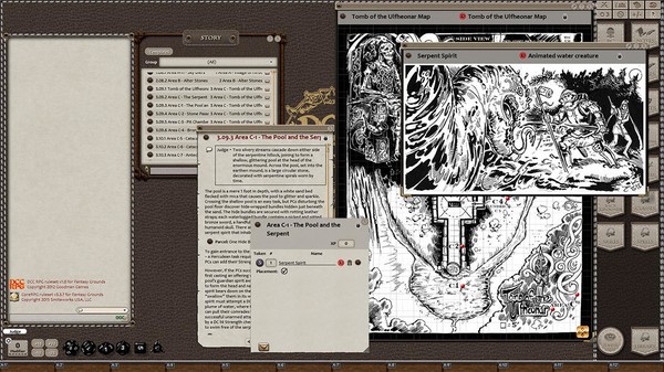 Скриншот из Fantasy Grounds - Dungeon Crawl Classics #66.5: Doom of the Savage Kings (DCC)