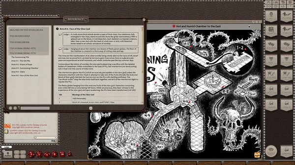 Скриншот из Fantasy Grounds - Dungeon Crawl Classics #67: Sailors on the Starless Sea (DCC)