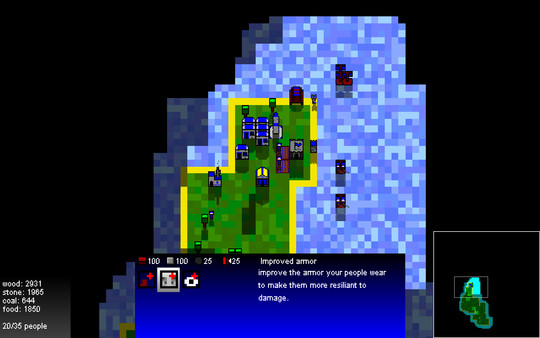 Скриншот из Age of Pixels