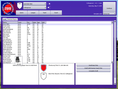 Australian Football Coach 2019 game for windows Pc 1