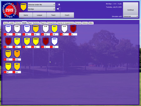 Australian Football Coach 2019 game for Linux 1
