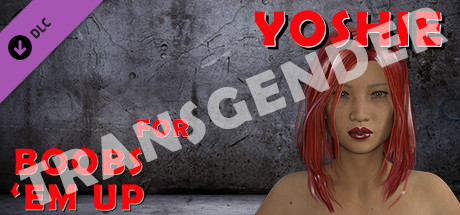 Transgender Yoshie for Boobs 'em up cover art