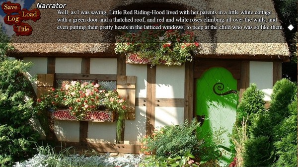 Скриншот из BRG's Red Riding Hood Visual Novel