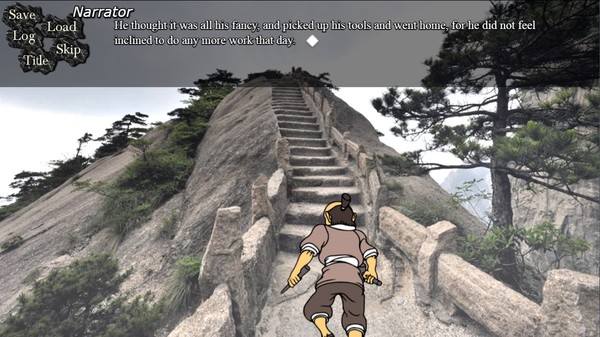 Скриншот из BRG's The Stonecutter Visual Novel