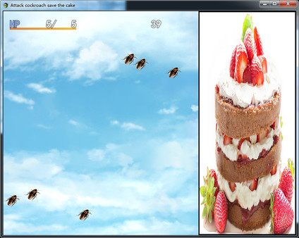 Скриншот из Attack cockroach save the cake