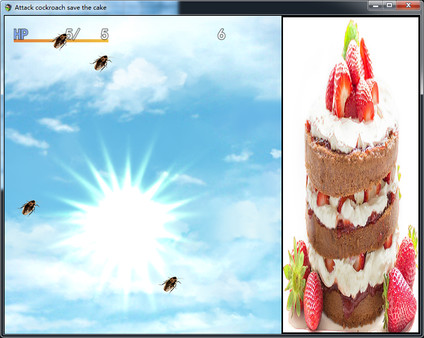 Скриншот из Attack cockroach save the cake