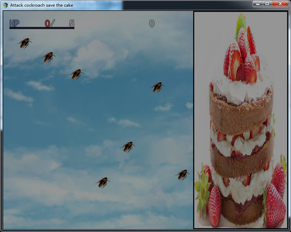 Attack cockroach save the cake game for Linux 1