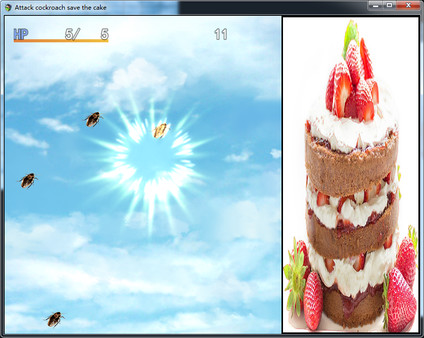 Скриншот из Attack cockroach save the cake