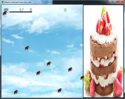 Скриншот из Attack cockroach save the cake