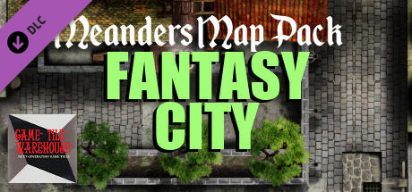 Fantasy Grounds - Meanders Map Pack: Fantasy City Spring Season (Map Pack)