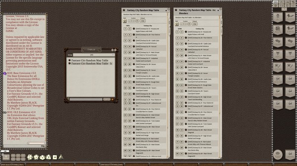 Скриншот из Fantasy Grounds - Meanders Map Pack: Fantasy City Spring Season (Map Pack)