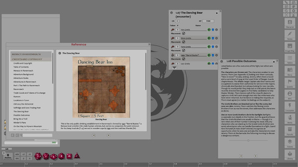 Скриншот из Fantasy Grounds - Menace in Ravenreach (5E)