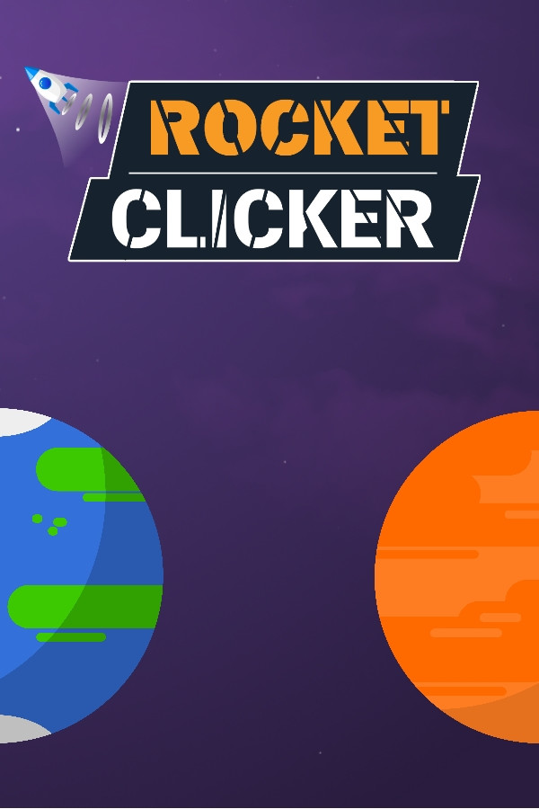 Steam portrait for Rocket Clicker.