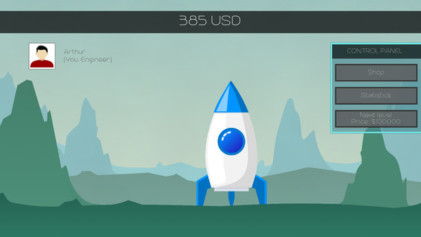 Rocket Clicker game for windows Pc 1